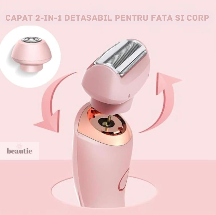 SmoothBabe - Aparat de Ras Fullbody, Rezistent la Apa