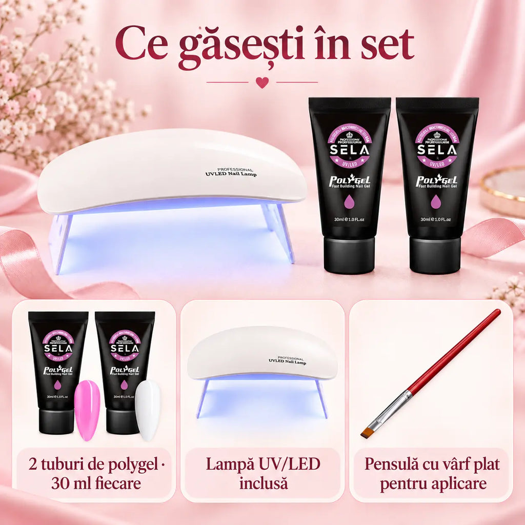 FastNails 2.0 Kit Complet Polygel
