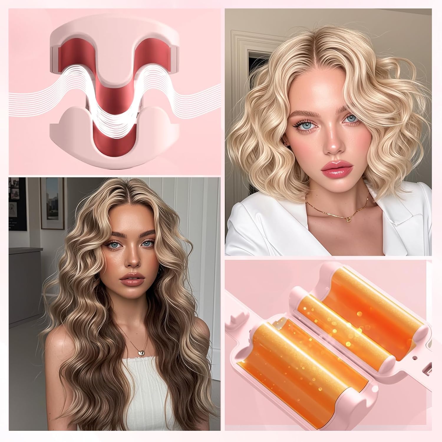 Placa pentru Ondulat Parul, Valuri - Wavie