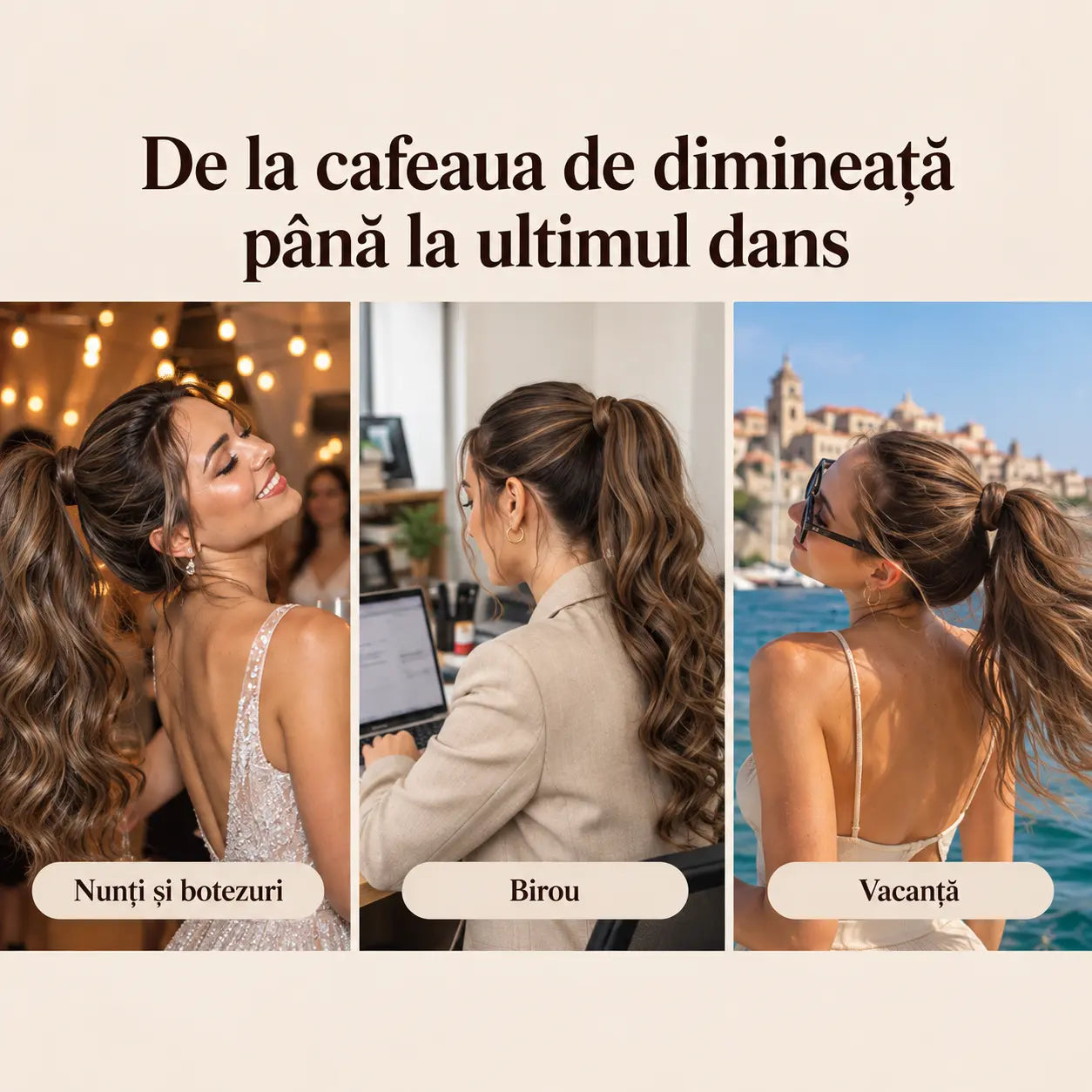 WaveLux Extensie de Par tip Coadă 66cm