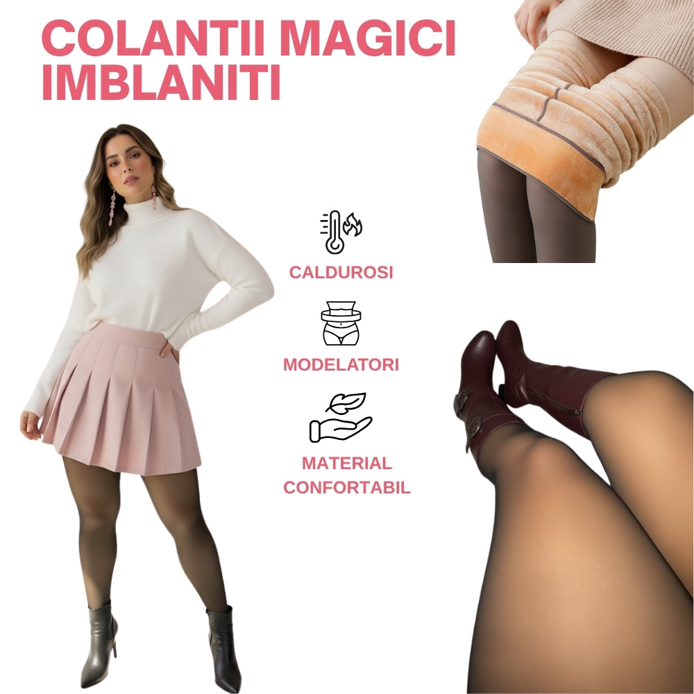 Colanții Magici Imblaniti cu Efect de Dres