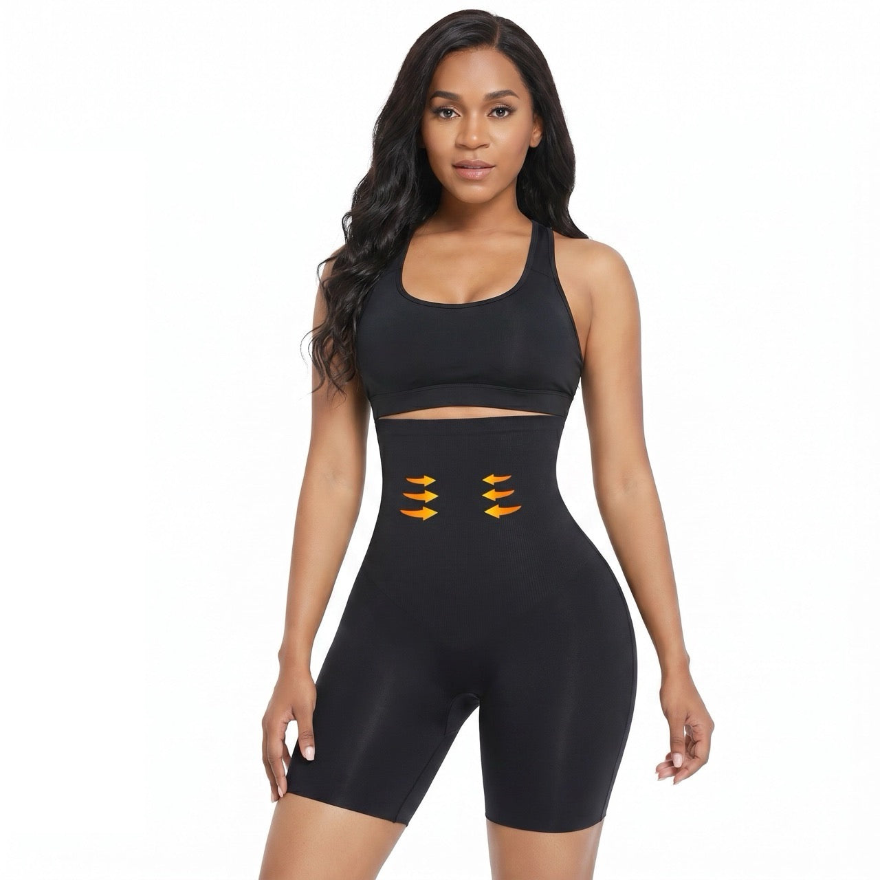 Pantaloni Modelatori cu Talie Inalta - TummyControl