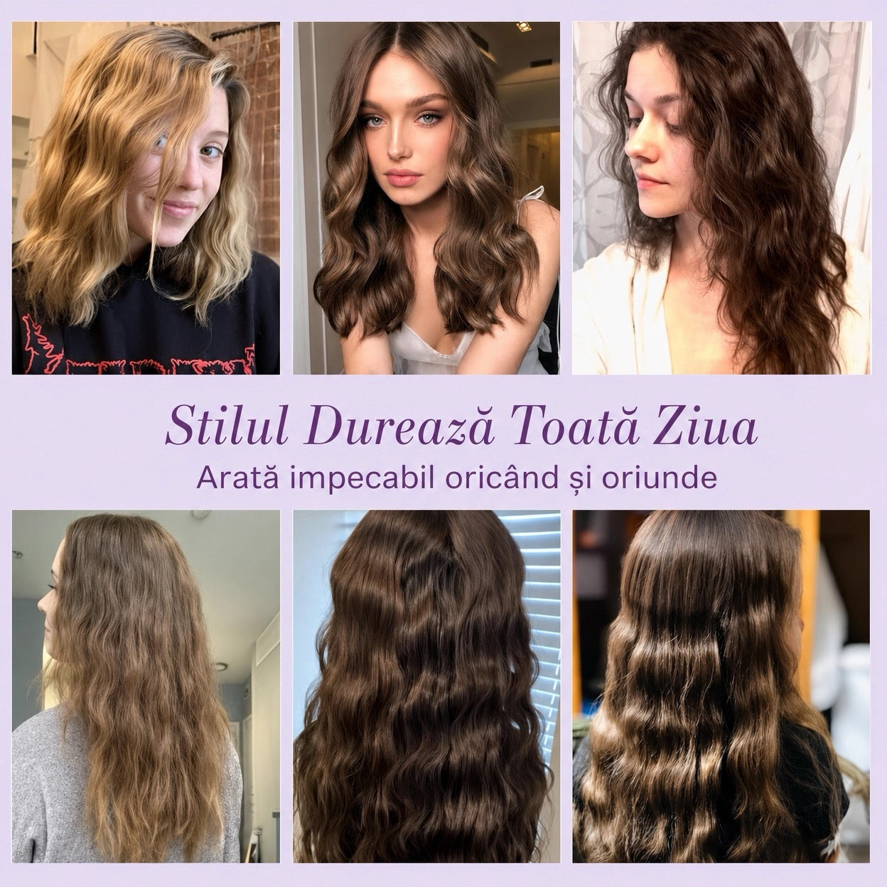 Placa pentru Ondulat Parul, Valuri - Wavie