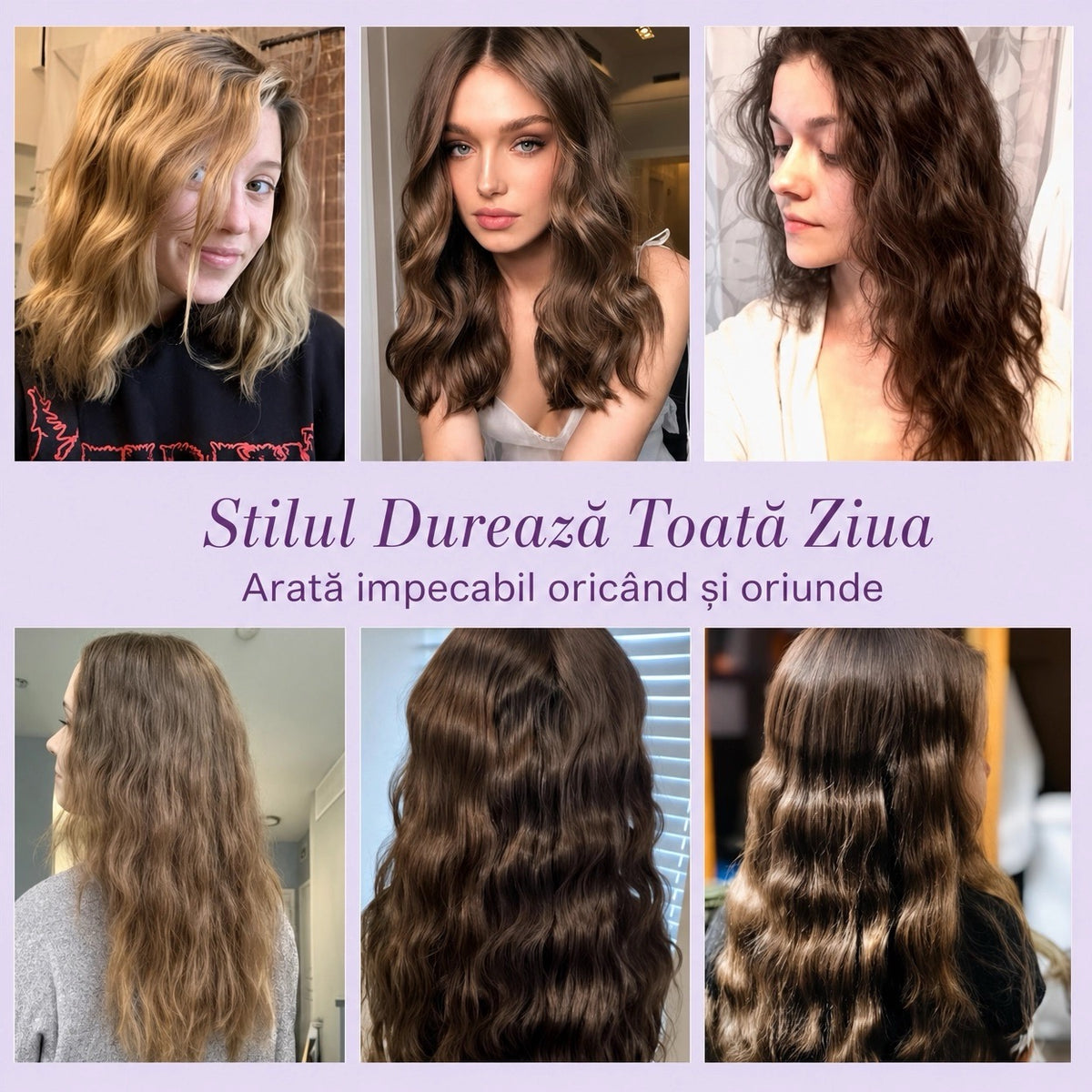 Placa pentru Ondulat Parul, Valuri - Wavie