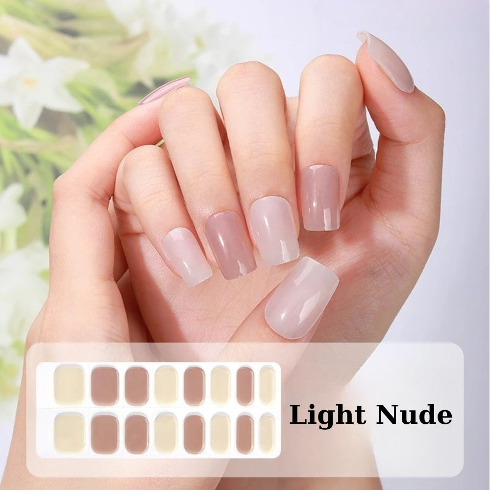 [1+1 GRATIS] StickyNails Unghii cu Gel Instant + Lampa UV Cadou