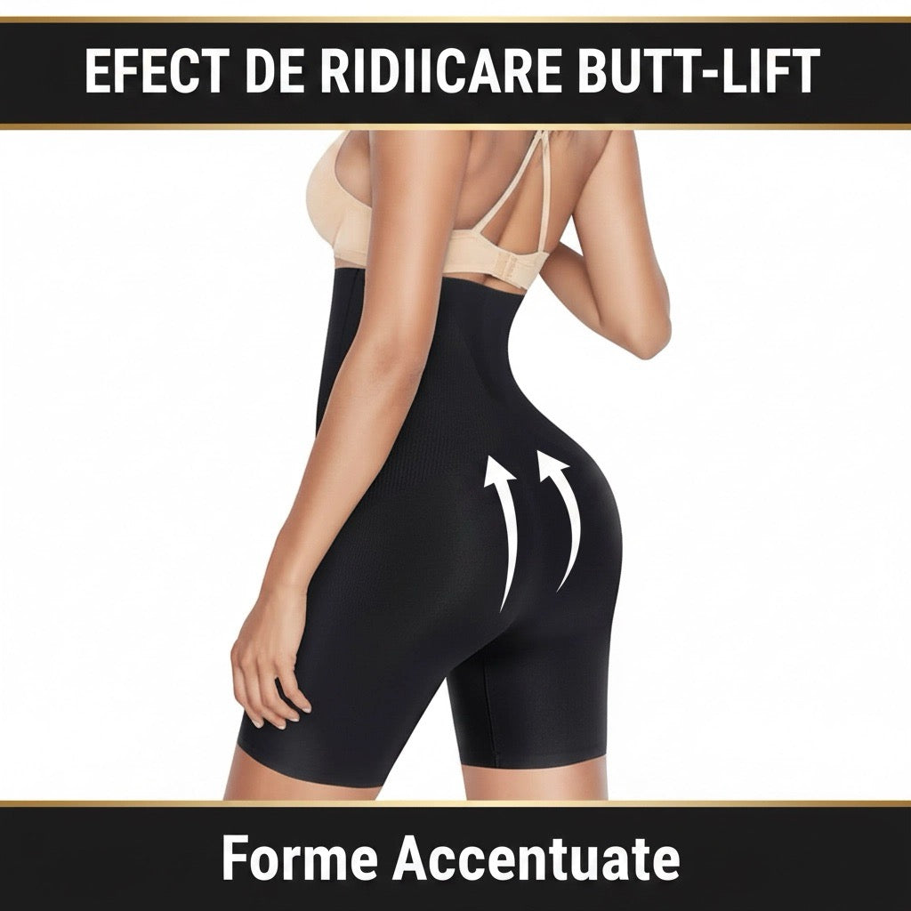 Pantaloni Modelatori cu Talie Inalta - TummyControl